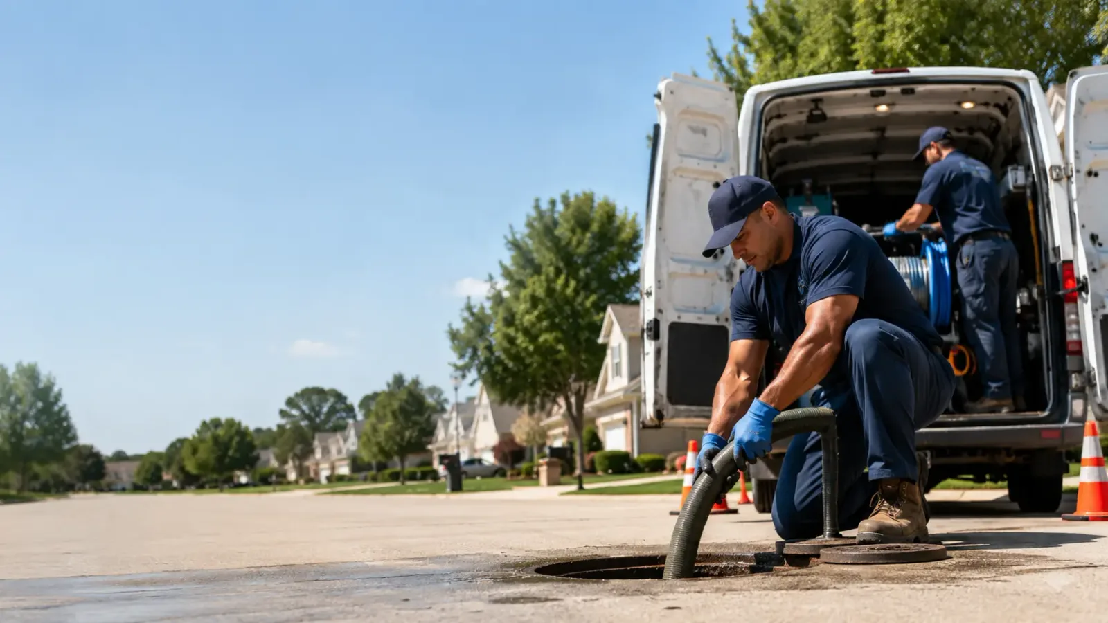 Sewer Backup Cleanup services in Blue Rock, OH